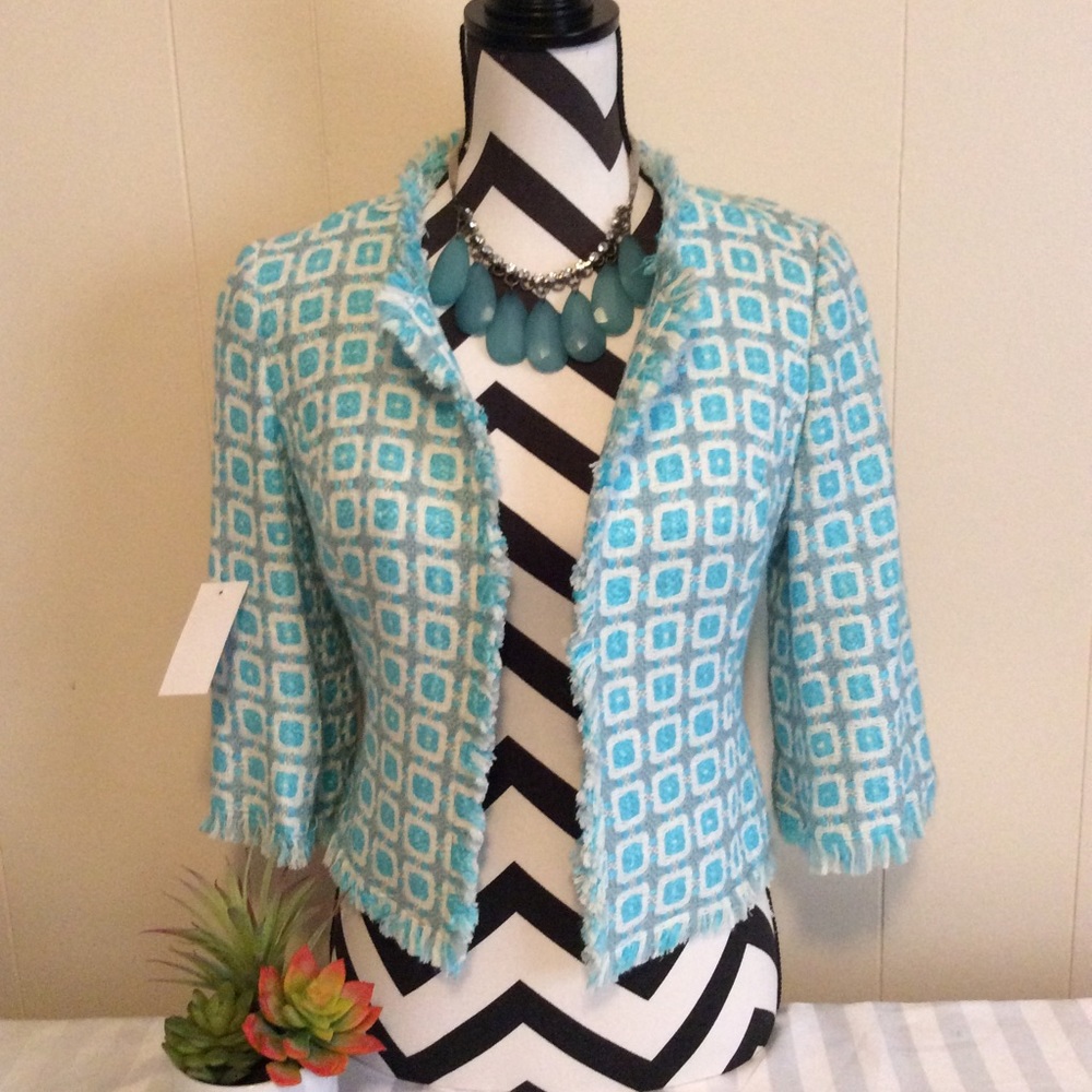 Trina Turk Tweed Coat